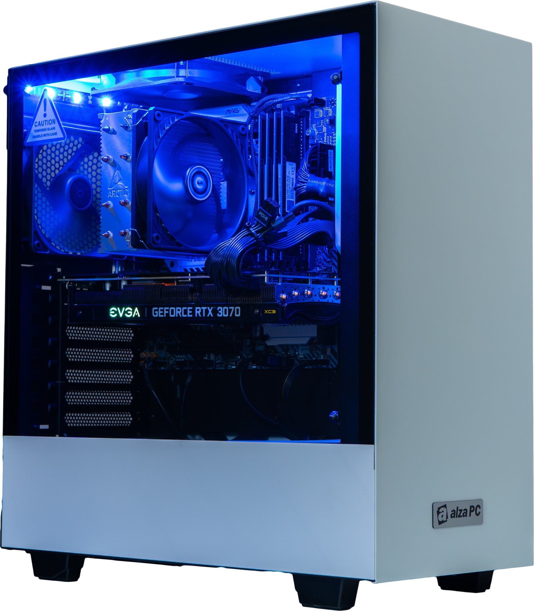 Repasované AlzaPC - i7 / RTX3070 / 32GB RAM / 1TB SSD+2TB HDD /...