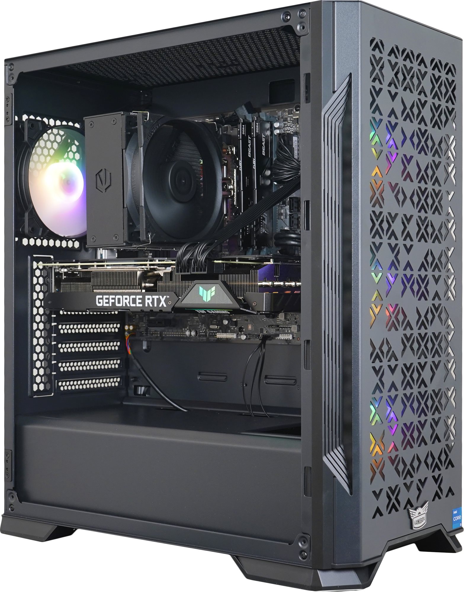 Alza Gamebox Alder i5 RTX3060Ti Gamer PC