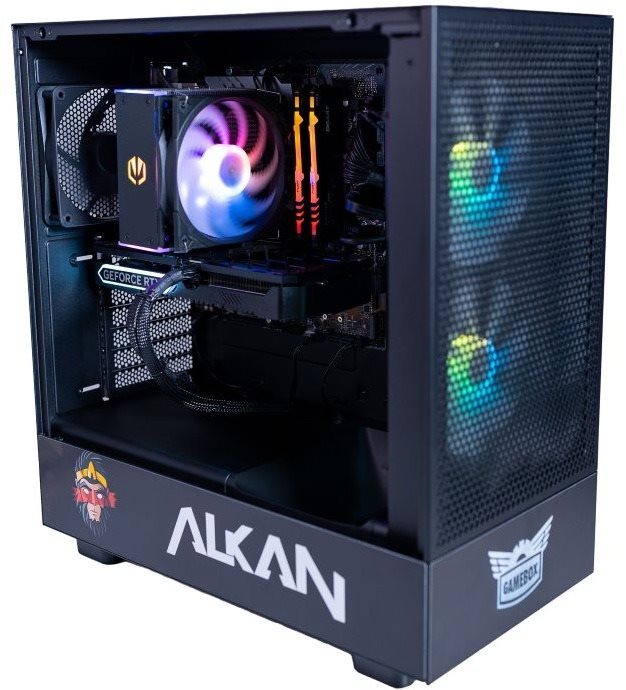 AlzaPC GameBox Prime Alkan Edition F144 - i5 / RTX4060Ti / 32GB RAM...