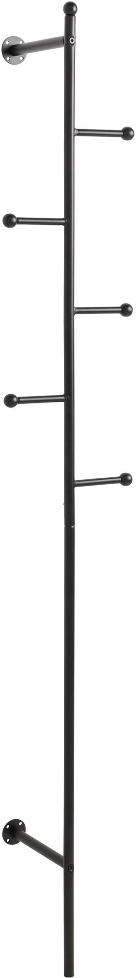 ACTONA Věšák stojanový ASPEN, výška 171,2 cm, černý Věšák