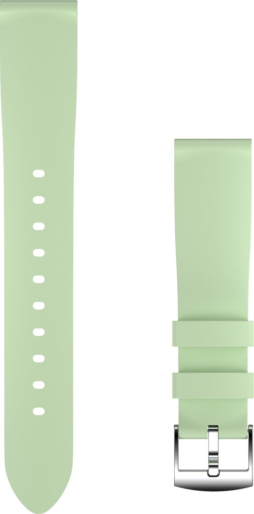 Alligator Watch 16mm Silicone Strap Pistachio Watch Strap