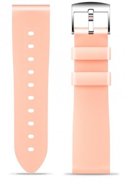 Aligator Watch 18 mm-es szilikon szíj - barack Szíj