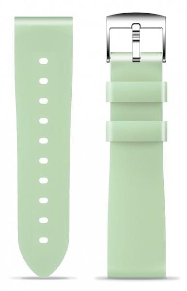 Aligator Watch 18 mm szilikon szíj - pisztácia Szíj