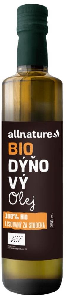 Allnature Tekvicový olej BIO 250 ml Olej