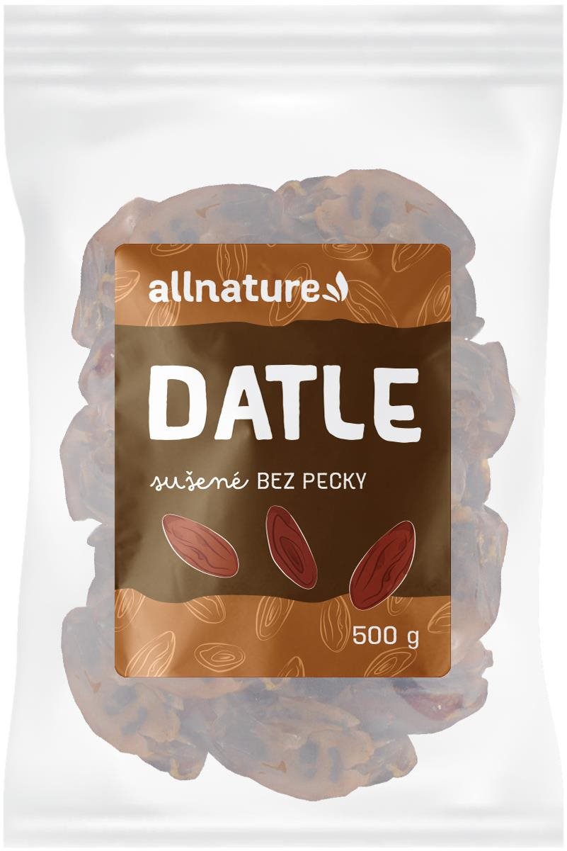 Allnature Datle vykôstkované 500 g Sušené ovocie