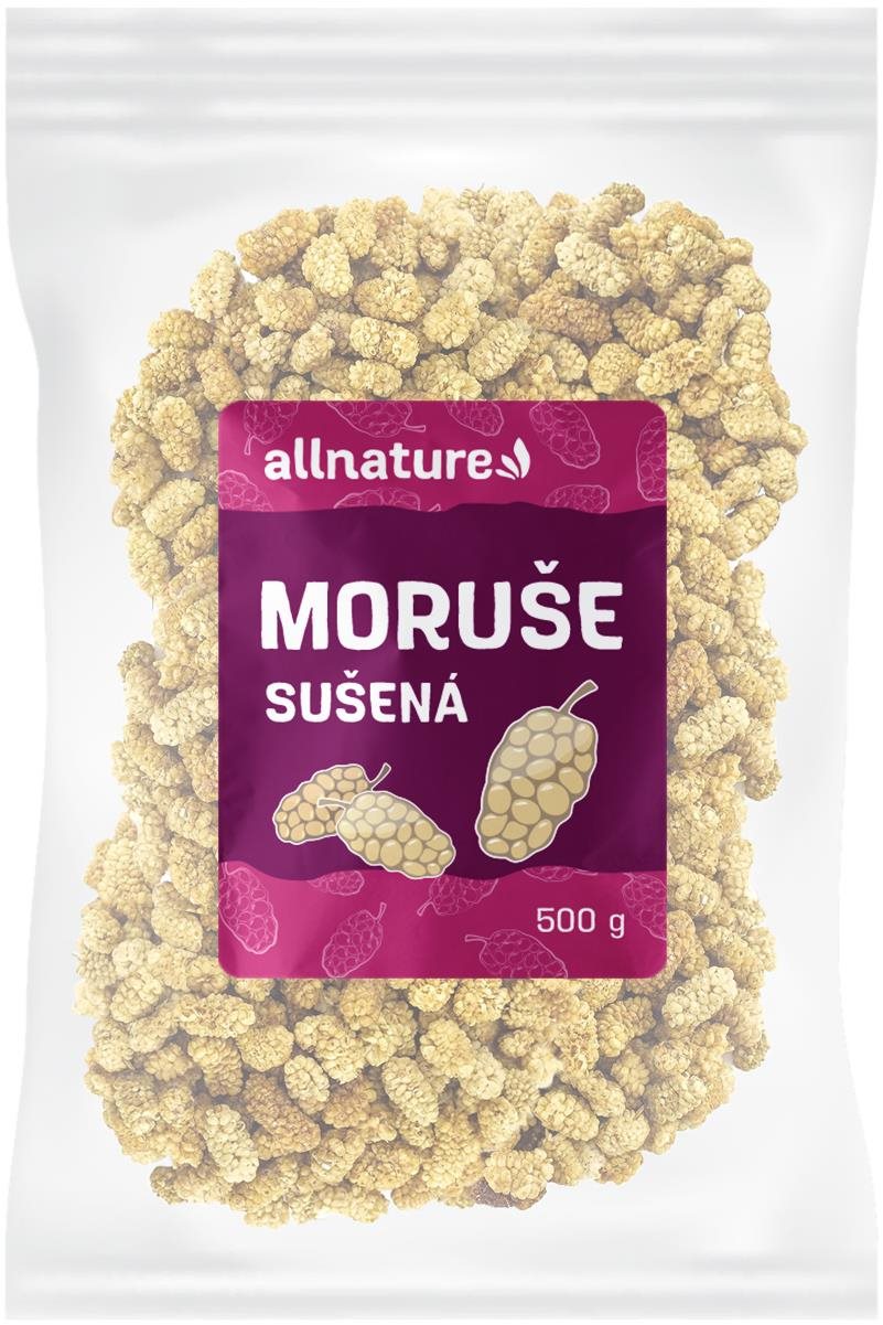 Allnature Moruše sušené 500 g Sušené ovocie