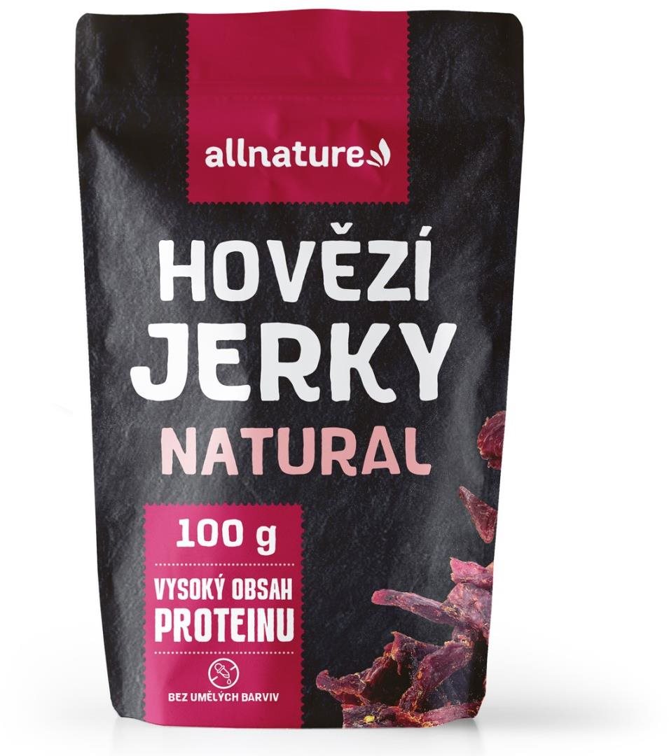 Allnature Beef Natural Jerky 100 g Sušené mäso