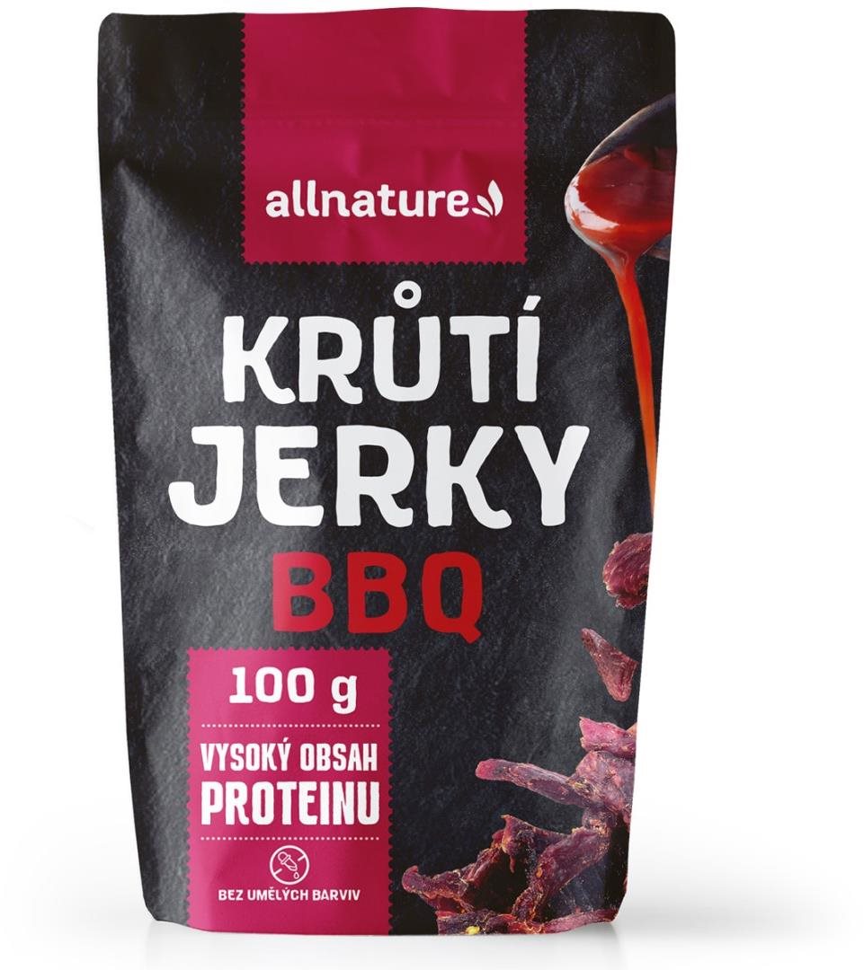 Allnature Turkey BBQ Jerky 100 g Sušené mäso
