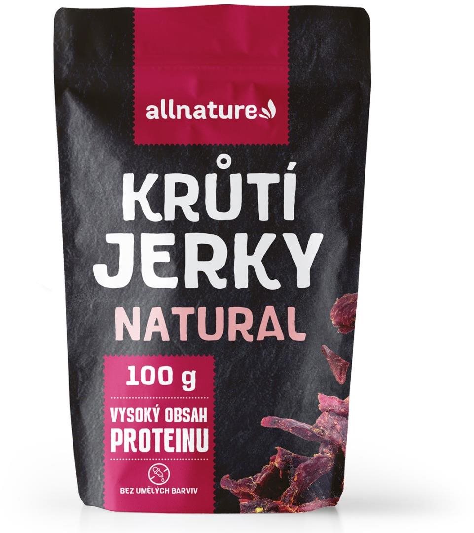 Allnature Turkey Natural Jerky 100 g Sušené mäso
