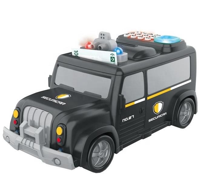 Alum v tvare Policajného transportéra Pokladnička