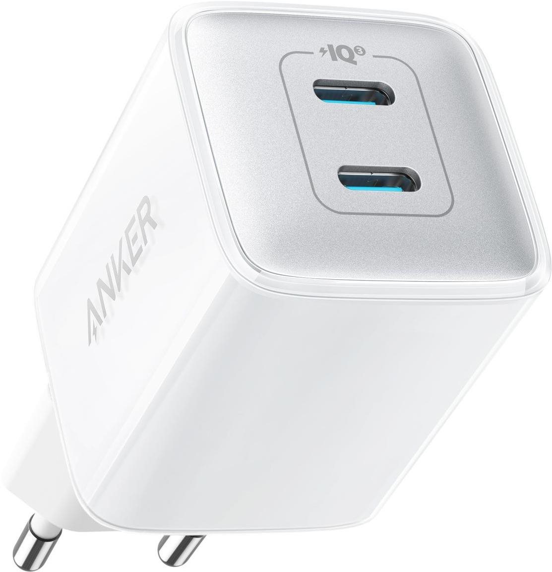 Anker PowerPort III 40W, 2xC, White Töltő adapter