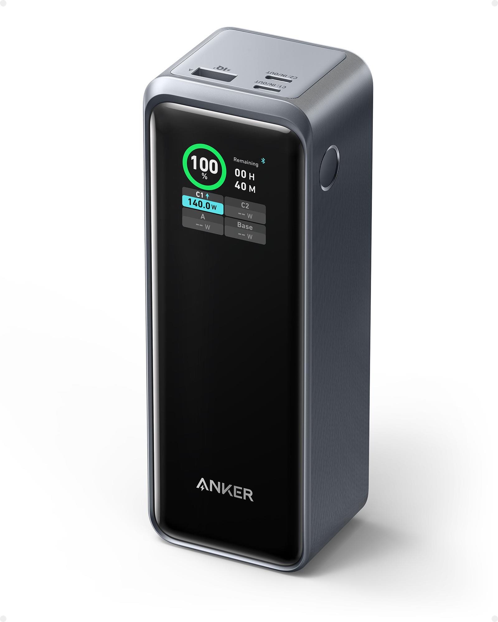 Anker Prime Power Bank 27650mAh, 250W, Black Power bank