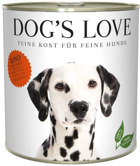 Dog's Love Hovädzie Adult Classic 800 g Konzerva pre psov