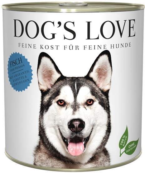 Dog's Love Ryby Adult Classic 800 g Konzerva pre psov