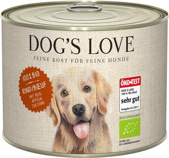 Dog's Love Bio Hovädzie 200 g Konzerva pre psov