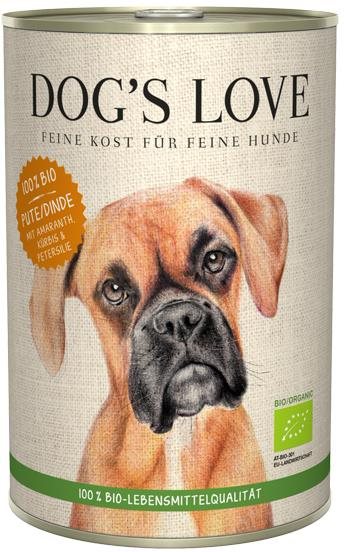 Dog's Love Bio Moriak 400 g Konzerva pre psov