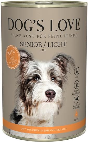 Dog's Love Moriak Senior/Light Classic 400 g Konzerva pre psov