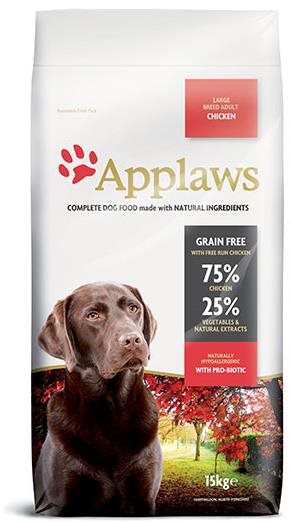 Applaws granule  Adult Large Breed Kura 15 kg Granuly pre psov