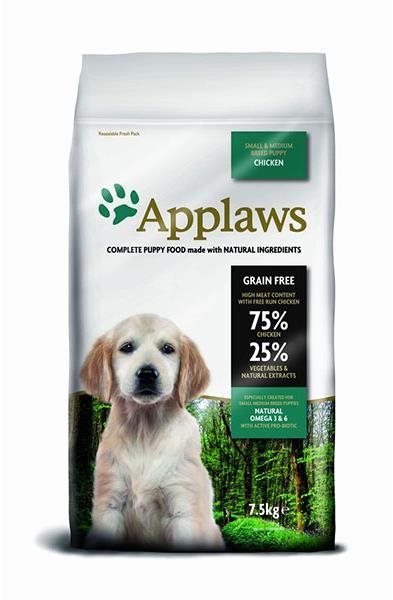 Applaws granuly Puppy Small & Medium Breed Kura 7,5 kg Granule pre...