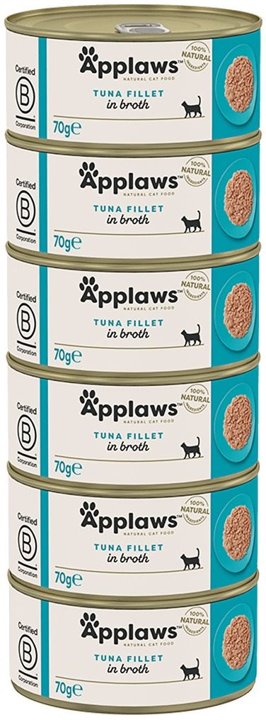 Applaws konzerva Tuniak 6× 70 g Konzerva pre mačky
