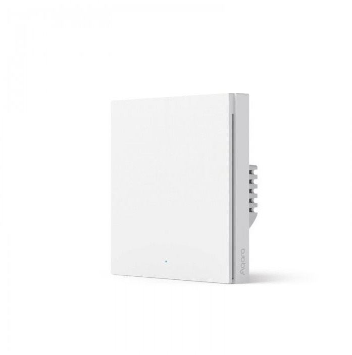 AQARA Smart Wall Switch H1(No Neutral, Single Rocker) -...