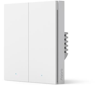 AQARA Smart Wall Switch H1 (kein Neutralleiter, Doppelschalter)...