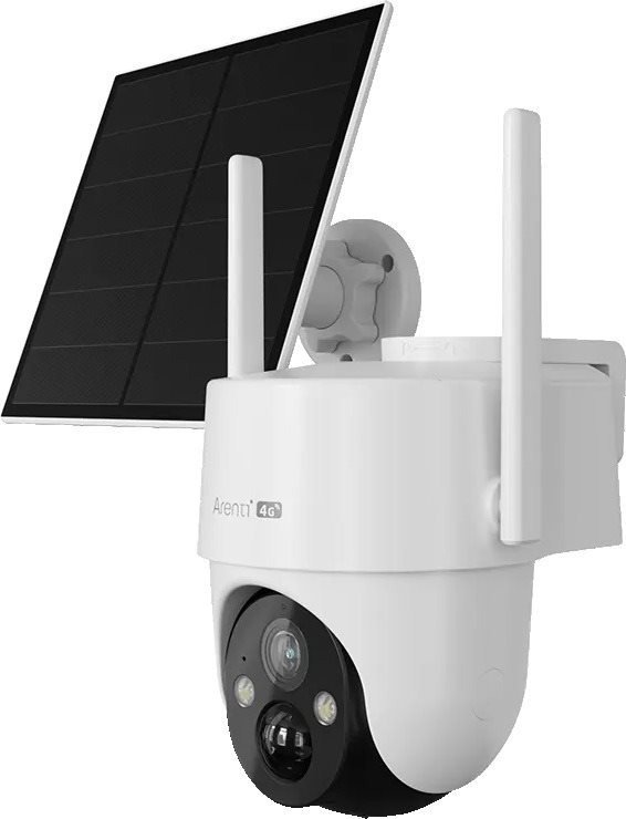 ARENTI Wire-Free Outdoor 3MP/2K Pan-Tilt 4G/LTE Battery Camera IP...