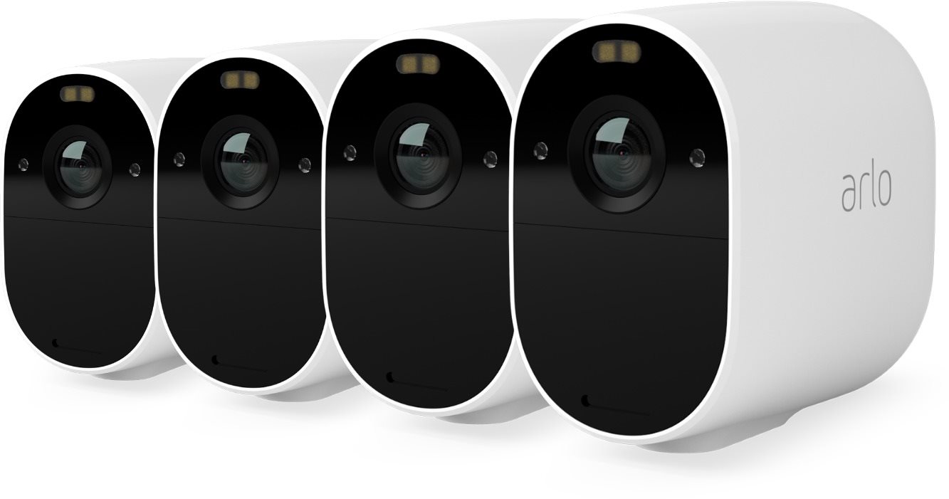 Arlo Essential Outdoor Security Camera – 4 ks, biela IP kamera