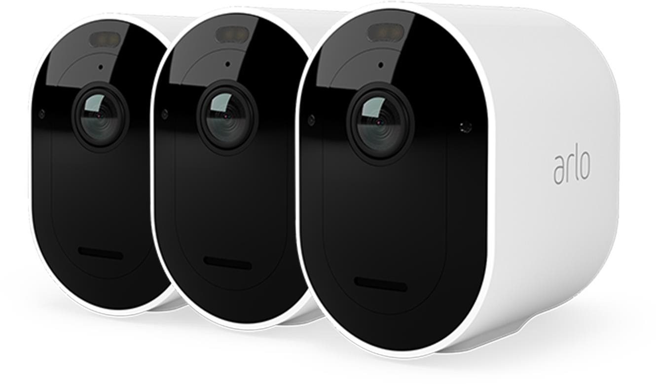 Arlo Pro 5 Outdoor Security Camera – (3 ks) – Biela IP kamera