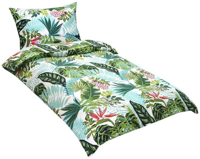 Bellatex krep 80/616 džungľa, 140 × 200, 70 × 90 cm Obliečky