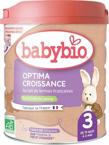 BABYBIO OPTIMA 3 Bio 800 g Dojčenské mlieko
