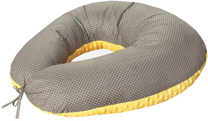 COSING Sleeplease Minky - sárga Szoptatós párna