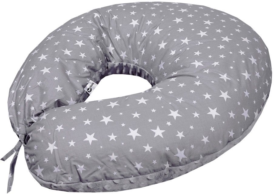 COSING Sleeplease Minky - szürke Szoptatós párna