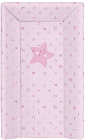 Ceba Baby Podložka měkká 80 cm trojhranná – Hvězdy růžová...