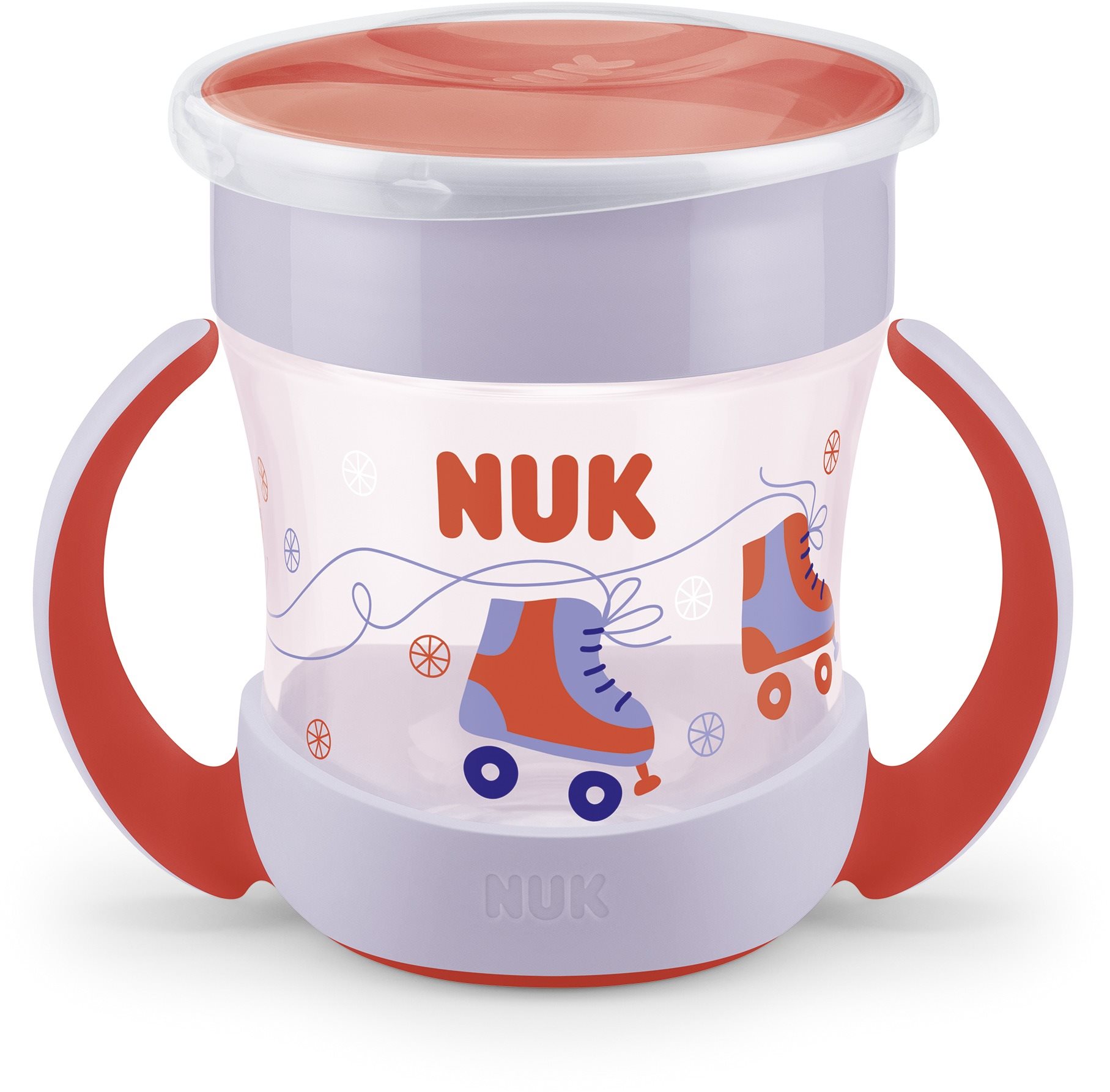 NUK Mini Magic Cup 160 ml červený Detský hrnček