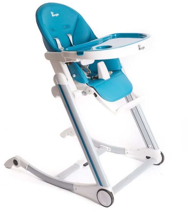 Bo Jungle B-High Chair kék Etetőszék