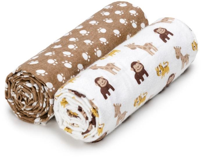 T-tomi Látkové osušky monkey, 2 ks Detská osuška