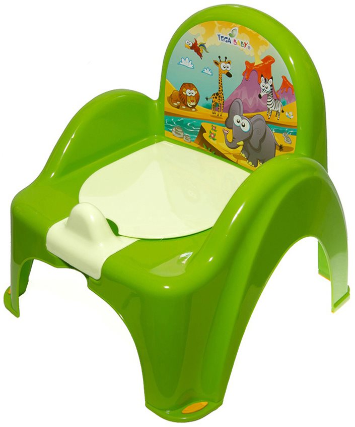 TEGA Baby Hrací nočník/stolička – zelená Nočník
