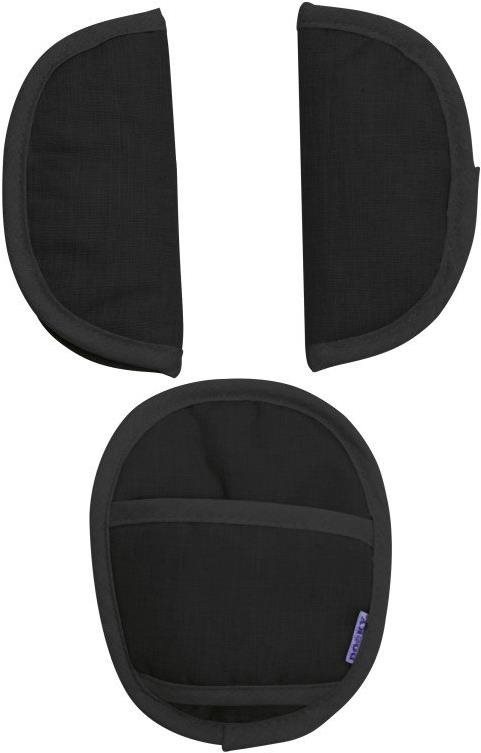 Dooky chránič pásov Universal Pads Black Chránič