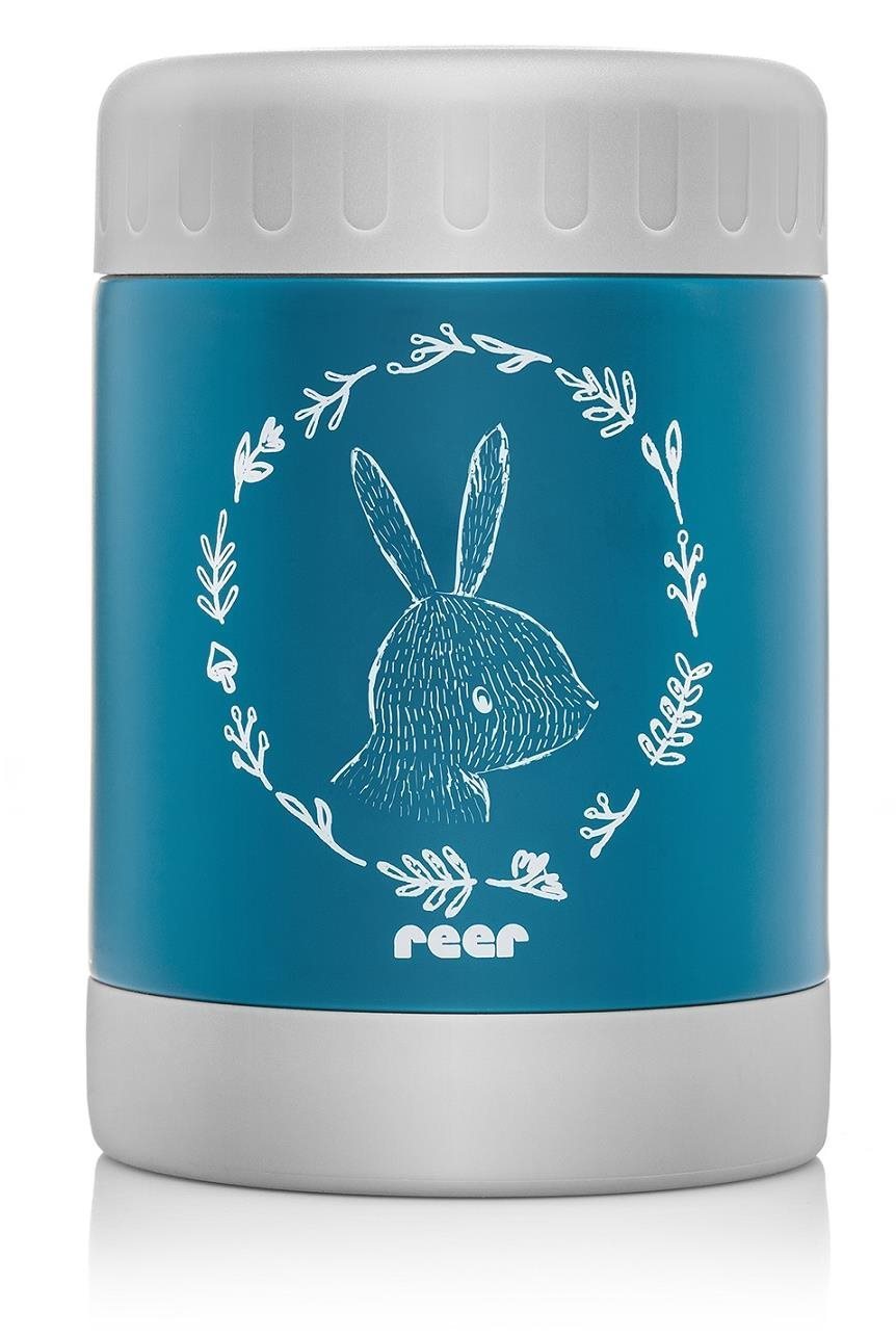 REER Termoska 350 ml široká modrá Detská termoska