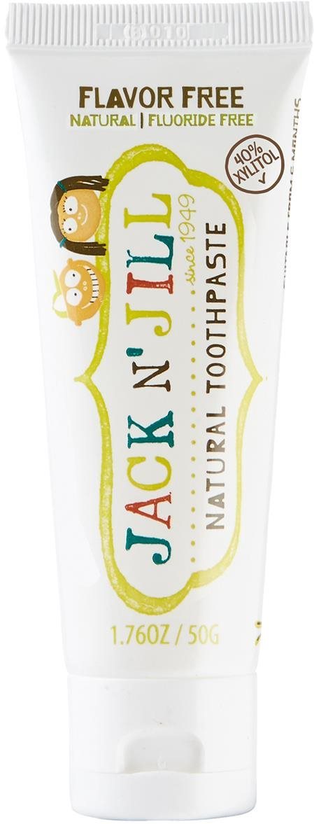Jack N' Jill természetes, ízesítés nélküli fogkrém 50 g Fogkrém