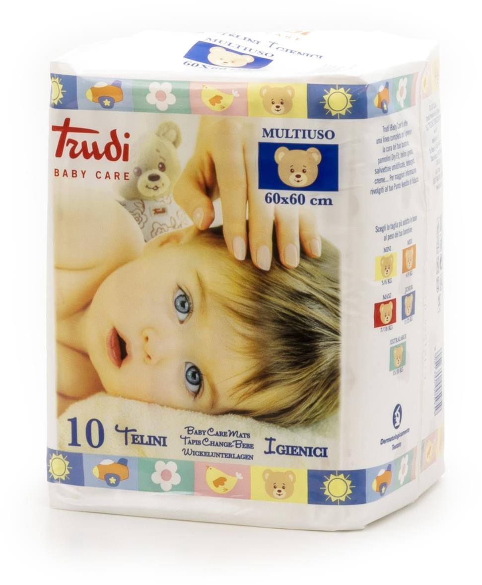 Trudi Baby hypoalergenní přebalovací podložky 60 × 60 cm (10 ks)...
