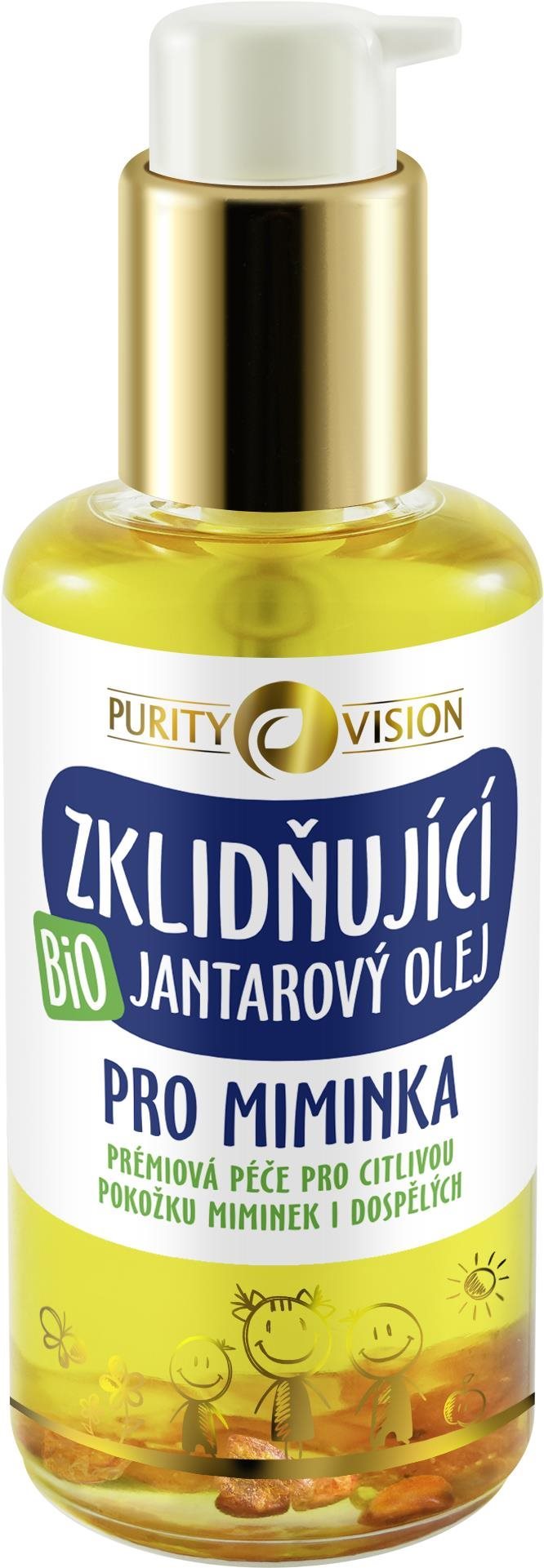 PURITY VISION Bio upokojujúci jantárový olej pre bábätká 95 ml...
