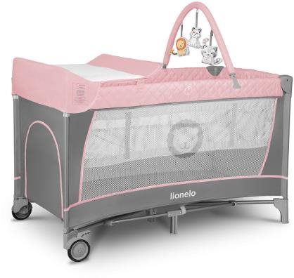 LIONELO Flower, Flamingo Cestovná postieľka