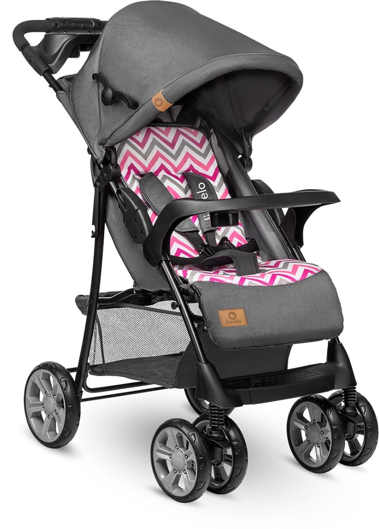 LIONELO Emma Plus Pink Scandi Kočík