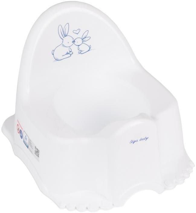 TEGA BABY ECO zajac s melódiou – biely Nočník