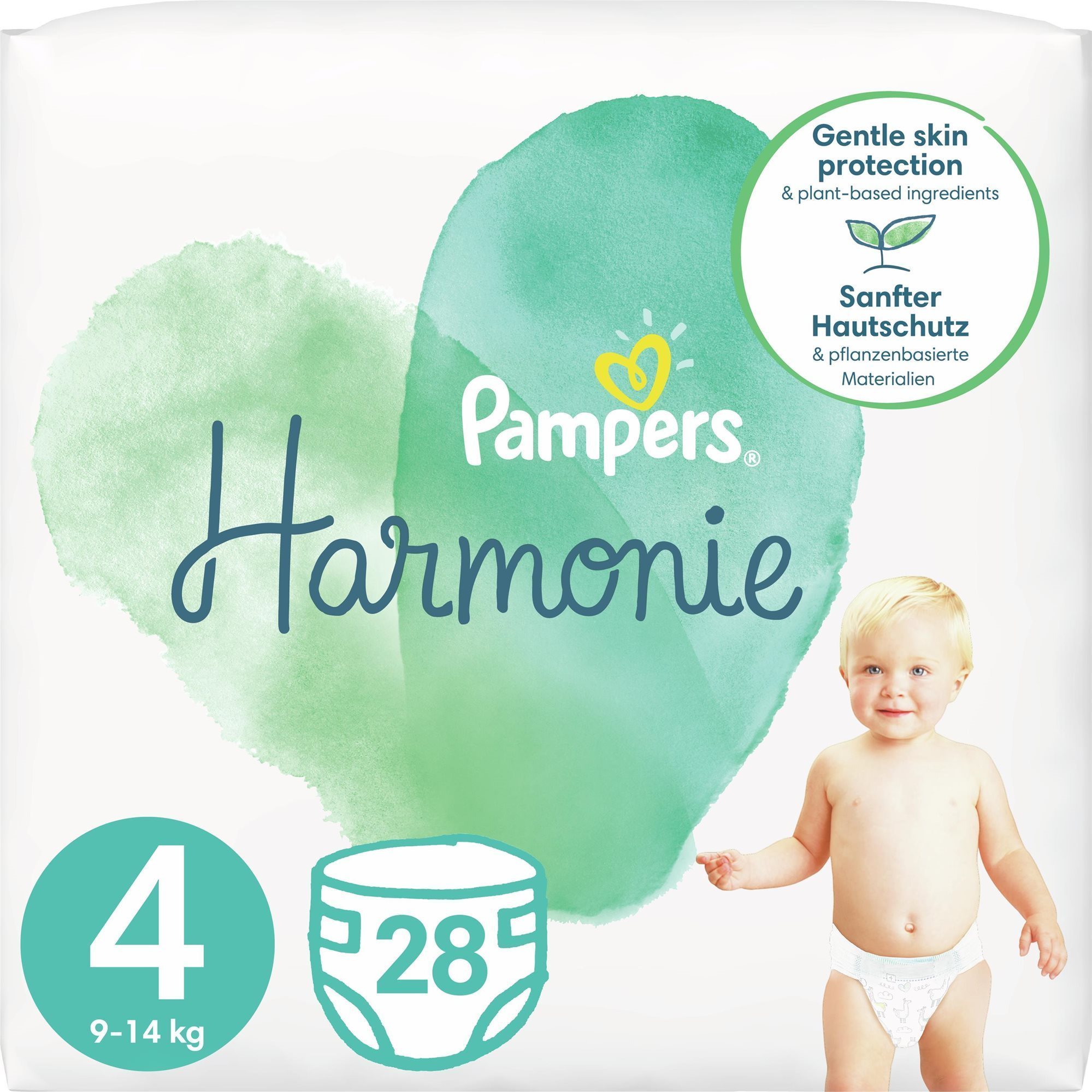 PAMPERS Harmonie vel. 4 (28 ks) Jednorázové pleny
