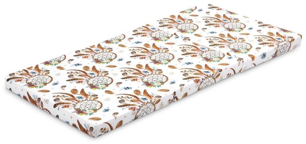 Sensillo skladací matrac do postieľky, Lapač snov 120 × 60 cm Matrac