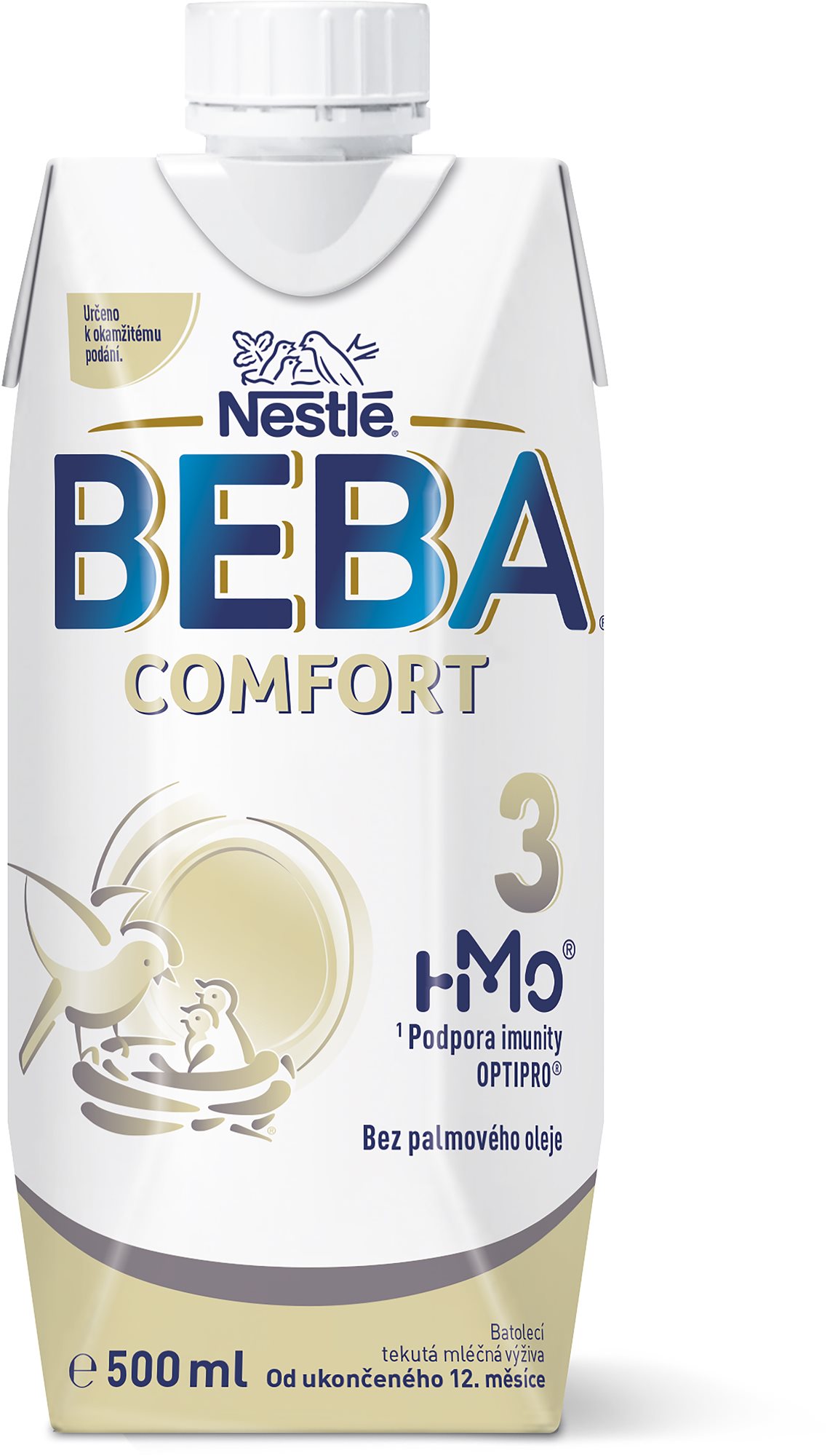 BEBA COMFORT 3 HM-O, 500 ml Tekuté dojčenské mlieko