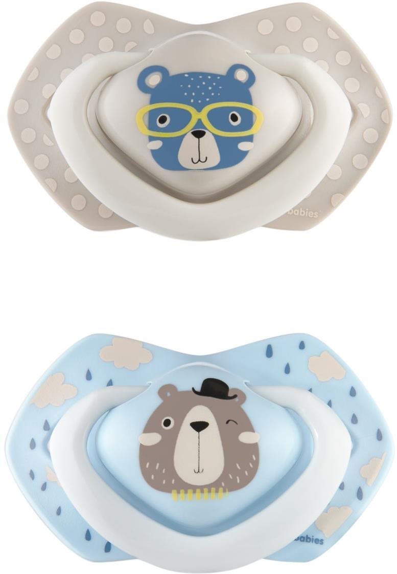 Canpol babies BONJOUR PARIS 18+ hó 2 db, kék Cumi